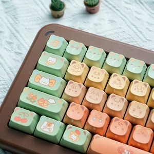 Shuanglin citrue gấu chất lượng cao độc đáo hiện đại Mũ chính dễ dàng làm sạch vật liệu PBT đảm bảo - Product Image 4