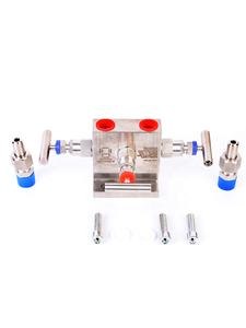 Hot Sale T-Typ Edelstahl Integrierte Drei-Ventil-Gruppe 1151-Typ Flansch Drei-Ventil-Gruppe Instrumenten teile & Zubehör - Product Image 2