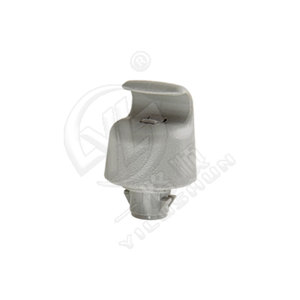 Y54 Sun Visor Vanity Mirror <b>Clip</b> For Nissan <b>Cars</b> Plastic Nylon Durable Fastener Holder Gray Black - Product Image 4