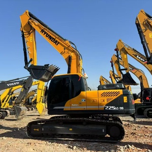 Excavadora Usada Original de Corea, Hyundai 220LC-9S 225LC, Máquina de 20 y 22 Toneladas, Equipo de Excavación Hyundai 220 215 225 de Segunda Mano - Product Image 3