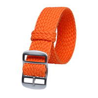 Offre Spéciale 18mm 20mm 22mm bracelet de montre en Nylon tressé de haute qualité bracelet de montre perlon