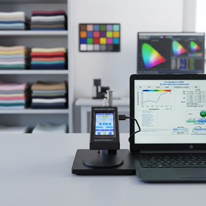 เครื่องวัดสีแบบสเปกโตรโฟโตมิเตอร์ Sensegood ช่วงความยาวคลื่น 400-700 นาโนเมตร เครื่องวิเคราะห์สีแบบดิจิทัล คัลเลอริมิเตอร์แบบดิจิทัล OEM รับประกัน 1 ปี สำหรับสิ่งทอและเสื้อผ้า - Product Image 1