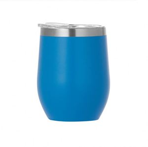 Copa de Vino de Acero Inoxidable 304 de Grado Alimenticio con Tapa, Capacidad Perfecta de 12 oz, Juego de Regalo para Bodas ASM09 - Product Image 2