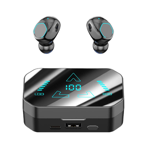 Auriculares <span class=keywords><strong>Inalámbricos</strong></span> para Juegos, Resistentes al Agua IPX5, con Pantalla Digital, Estuche de Carga, ANC y Bluetooth - Product Image 1