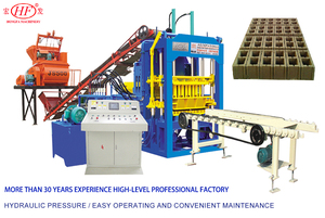 Sử dụng nhà xây dựng PLC động cơ bơm khuôn rung phương pháp QT6-15 khối bê tông Máy Fly Ash cát bánh răng mang cho lát - Product Image 5