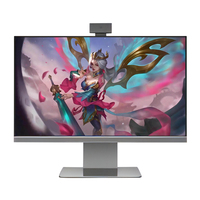 Juego completo de 27 "de una sola unidad ordenador de escritorio AIO Intel Core I5 I7 8GB DDR4 RAM 512GB SSD Compact Monoblock All-in-One Pc Barebone