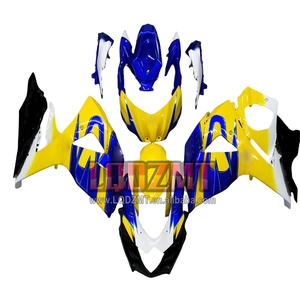 Kit de inyección para SUZUKI, para SUZUKI, K9, 1000CC, 2009, 2010, 2011, <span class=keywords><strong>2012</strong></span>, 144No.127, <span class=keywords><strong>GSXR</strong></span>, <span class=keywords><strong>1000</strong></span> CC, GSXR1000, 13, 14, 15, 16, carenado, amarillo, azul - Product Image 1