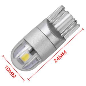Liwiny 12V 6000K T10 W5W 168 194 Bulb 2smd 3030 Smd Led T10 Bulbs Xe Nội Thất Bảng Điều Chỉnh Ánh Sáng T10 W5W 168 194 Led - Product Image 4