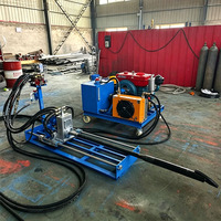 Machine de perforation souterraine pour traversées routières, petite foreuse hydraulique sans tranchée pour le pose horizontal de câbles et de conduites d'eau