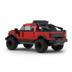 MOC M03034A SUV City Car Racer Classic off-road Building <b>Blocks</b> Brick Racing Super Technique Creative Garage DIY Set - Product Image 2