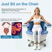 Chaise EMS pour le plancher pelvien avec logo personnalisé, prix de gros, marque privée, pour l'incontinence