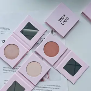 OEM Rebranding No Logo Poudre Pressée Blush Bronzer Vegan Maquillage Private Label Cosmétiques Matte Blush Highlighter Contour