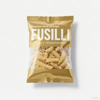 Sac d'emballage en plastique de qualité alimentaire imprimé sur mesure pour poudre de nouilles, farine, blé, aliments, spaghetti, pâtes sèches
