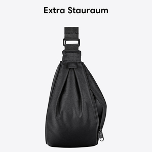 क्रॉसबॉडी कंधे बैग पुरुष महिला काले मध्यम क्रेसेंट शैली वास्तविक चमड़े के जिपर बंद पत्र पैटर्न लोगो पानी-सरीसृप - Product Image 4