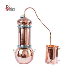 Alambiques de destilación de cobre fáciles de operar para Tequlia Brandy Whisky Wine Gin Uso en el hogar - Product Image 6
