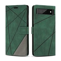 Étui portefeuille magnétique bicolore en cuir pour iPhone 17 Air 16E 16 15 14 13 Mini 12 Pro Max 11 XR X XS 8 7 6 Plus