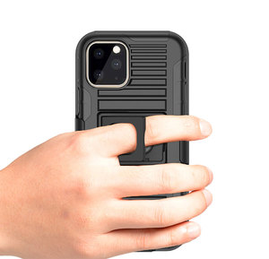 Anti <span class=keywords><strong>A</strong></span> prueba de golpes <span class=keywords><strong>a</strong></span> prueba de caja del teléfono para iphone 11 soporte funda combo - Product Image 2