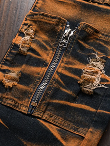 <span class=keywords><strong>กางเกง</strong></span>ยีนส์วินเทจของ<span class=keywords><strong>ผู้ชาย</strong></span>ใหม่-<span class=keywords><strong>ลาย</strong></span><span class=keywords><strong>เสือ</strong></span>ที่ไม่ซ้ำใครกระเป๋าห<span class=keywords><strong>ลาย</strong></span>ซิปสำหรับสไตล์สลิมฟิตเหมาะสำหรับถนนและฮิปฮอป - Product Image 5