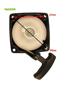 Kit de démarrage à rappel universel facile à tirer <span class=keywords><strong>pour</strong></span> tondeuse à gazon débroussailleuse moteur pièce de réparation pièces d'outils électriques de jardin - Product Image 3