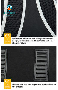 Top One Custom Logo Airline Aprobado para Cat Carrying Bag Comfort Air Mesh Fabric Mochila portátil para mascotas para entretenimiento deportivo - Product Image 4