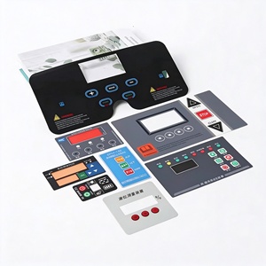 Panel de membrana táctil de PVC con cúpula, interruptor de membrana para PC, panel de electrodomésticos, adhesivo, OEM personalizado, grosor personalizado - Product Image 6