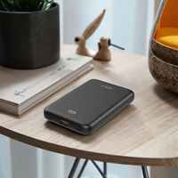 Precio de fábrica de fabricación Paquete de energía delgada LCD Digital Precio al por mayor Carga rápida personalizada PD 20W 10000mAh Banco de energía