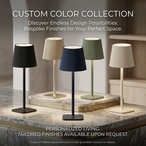 Lámpara de Mesa LED Inalámbrica Recargable por USB, 3 Colores, Intensidad Regulable, con Sensor Táctil, Diseño de Rayas Finas, para Mesa de Comedor o Bebidas - Product Image 3