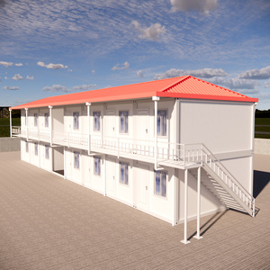 Cabine Modulaire Compacte Préfabriquée – Bureau de Chantier en Structure Acier pour Entrepôt et Cour de Construction - Product Image 3