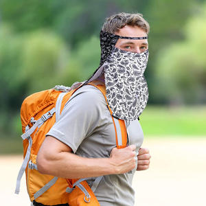 Cortina de cuello con protección solar UV, cobertura facial multifuncional ajustable 2 en 1 para pesca al aire libre - Product Image 5