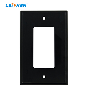 Placa de Pared para Enchufe, Cubierta para Tomacorriente Estilo Americano, Oculta los Tornillos, Estética, 1 Tomacorriente - Product Image 2