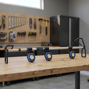 FERVI COB <b>LED</b> Magnetic <b>Work</b> <b>Light</b> Extendable Under-Carriage Support Adjustable Length 2100mm <b>Rechargeable</b> USB-C 5200mAh Battery - Product Image 2