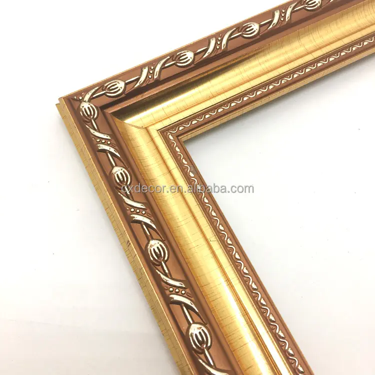Customize Multiple Color Choice Brushed Bronze Gold Moulding Aluminum Picture Frame For Home Decor