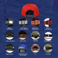 Casquette Snapback à 6 panneaux à profil bas en polyester perforé imperméable avec logo brodé personnalisé, idéale pour le golf