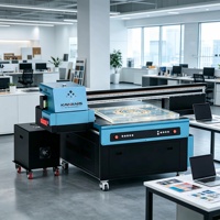 Impressora Digital UV de Mesa XP600 para Amostras de Cores e Provas de Embalagens