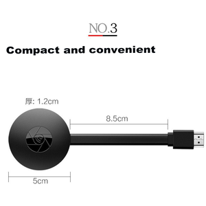 Récepteur d'affichage sans fil fiable pour importateurs directs, adaptateur HDMI HD pour projecteur, partage d'écran multi-appareils - Product Image 3