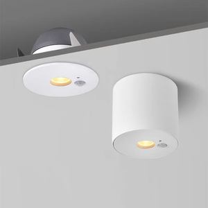 ไฟดาวน์ไลท์ฝังฝ้าเพดาน LED สีดำ 4100K แสงขาวธรรมชาติ IP20 ใช้ไฟ AC สำหรับเชิงพาณิชย์ วัสดุอะลูมิเนียม สำหรับใช้ภายในอาคาร - Product Image 1