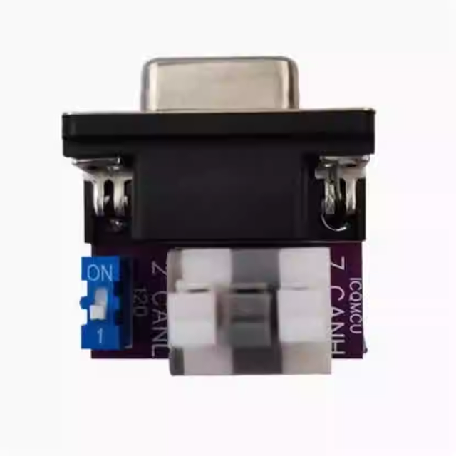 CAN Adapter Board Head Screw-free DB9 Female Head with Terminal 120-ohm Resistor CAN Interface Board USB to PCAN