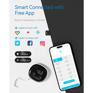 High Quality Portable Bluetooth <strong>Tape</strong> Measure Smart <strong>Body</strong> Measuring <strong>Tape</strong> <strong>for</strong> Fitness Weight Loss <strong>Measurement</strong> LED Display - Product Image 4