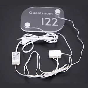 <b>LED</b> Illuminated Standoff Mount Acrylic Sign Kit Supports for Signage & Displays - Product Image 1