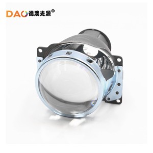 Lentille LED pour source lumineuse Dao H7 H4 circulaire 60 degrés IP65 PMMA haute transmission pour modification de phares de voiture - Product Image 1