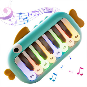 Enfant en bas âge Instruments de musique pour la petite <span class=keywords><strong>enfance</strong></span> Jouet éducatif précoce Apprentissage de la musique B/O <span class=keywords><strong>Piano</strong></span> de poche portable - Product Image 1