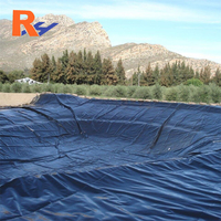 Géomembrane certifiée CE ASTM pour réservoirs de boues anaérobiennes en agriculture, réservoirs d'eau potable, réservoirs de protection contre le gel