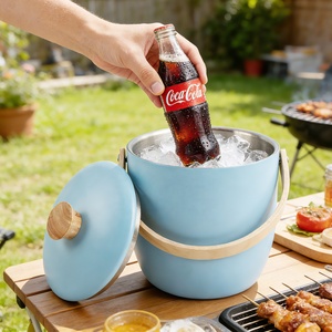 Juego de Cubetas para Hielo y Vino, de Acero Inoxidable, Doble Pared, Aisladas y Herméticas - Product Image 3