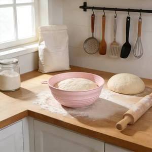 Easy to Clean Collapsible Silicone Sourdough <b>Basket</b> Proofing Bowls for <b>Bread</b> Baking Making Supplies Tools - Product Image 3