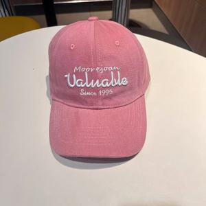 2025 nueva dirección de algodón puro logotipo bordado 6 paneles gorra de hombre y mujer gorra de béisbol al por mayor - Product Image 3