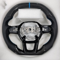 Volant personnalisé en fibre de carbone rouge avec LED pour Honda Accord 11e génération, CR-V, Civic Si Type-R FL5, pour Acura Integra 2022-2026