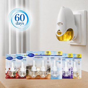 2 Pk All Scent Scent Plastic Bottle Plug in Air Freshener <strong>Refill</strong> Suit for All Plug <strong>Glade</strong> and so on - Product Image 1
