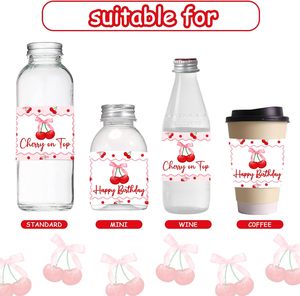 Etiquetas Adhesivas Personalizadas para Botellas de <span class=keywords><strong>Agua</strong></span>, Pegatinas para Decoraciones de Bodas, Fiestas de <span class=keywords><strong>Cumpleaños</strong></span>, Baby Showers - Product Image 6
