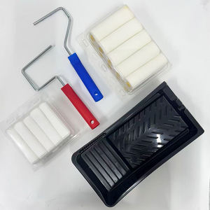 <span class=keywords><strong>Rodillo</strong></span> de Pintura Personalizado de 4 Pulgadas, 7 Pulgadas, 9 Pulgadas, 12 Pulgadas y 18 Pulgadas, de Alta Calidad, 100% Poliamida Tejida, Herramientas de Pintura <span class=keywords><strong>para</strong></span> el Hogar - Product Image 5