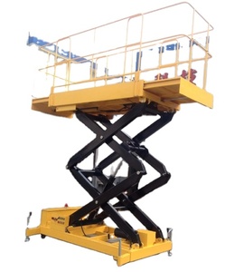 Elevador de Tijera Móvil para Construcción (Altura Máxima 4m) con Cable, Nuevo Equipo de Elevación Metálico - Product Image 1
